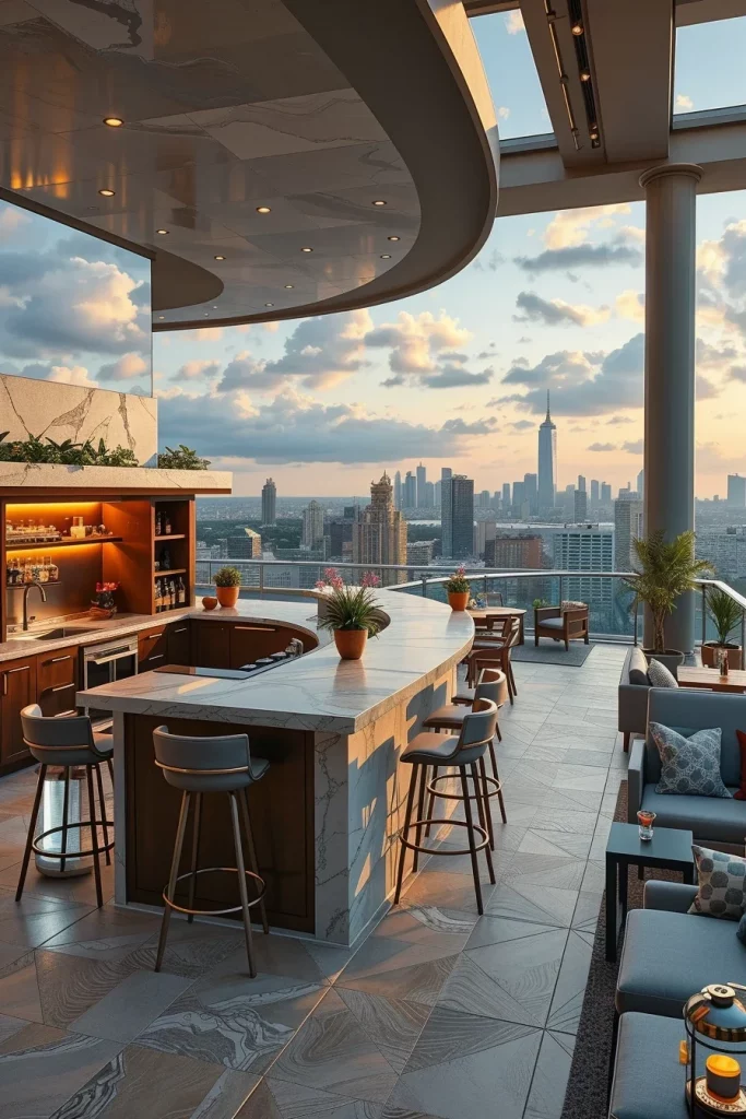 57 Luxury Penthouse Terrace Ideas For Elegant Outdoor Living