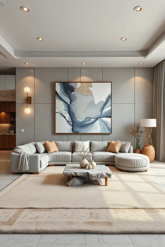 59 Textured Modern Living Room Ideas For A Stylish And Cozy Home