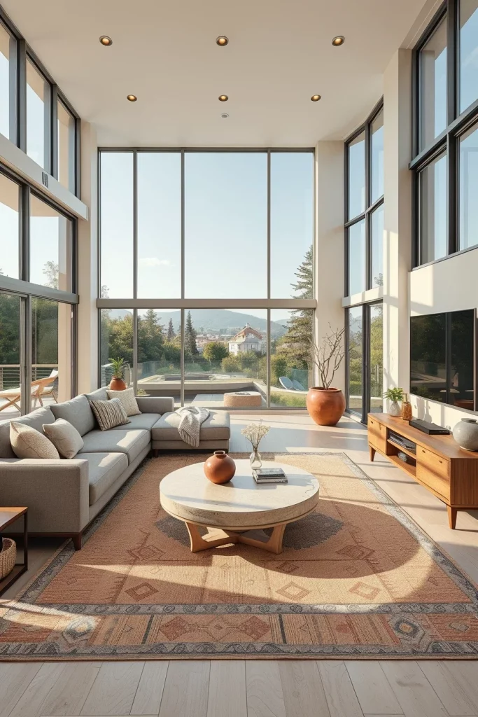 52 Floor-To-Ceiling Windows Living Room Ideas For A Bright And Modern Home