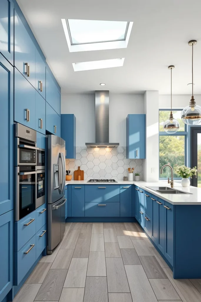 54 Blue White Kitchen Layout Inspiration Ideas For A Stylish And Timeless Home