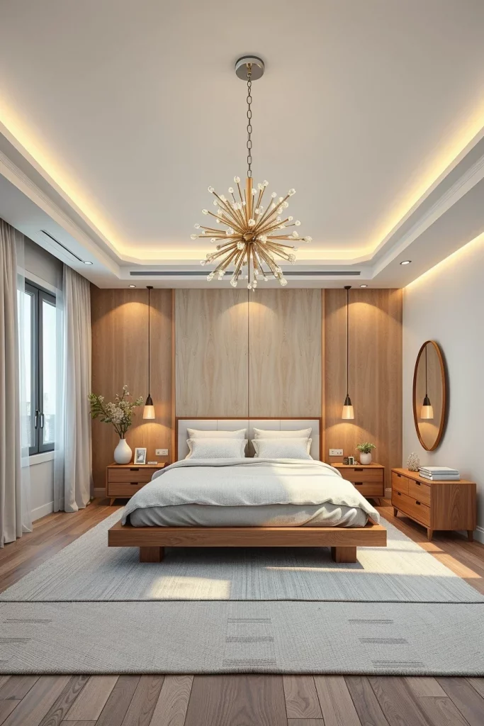 54 White And Wood Tone Bedroom Ideas For A Warm And Modern Retreat
