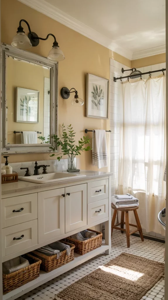 60 Yellow Bathroom Decor Styling Ideas To Brighten Your Bathroom With Style