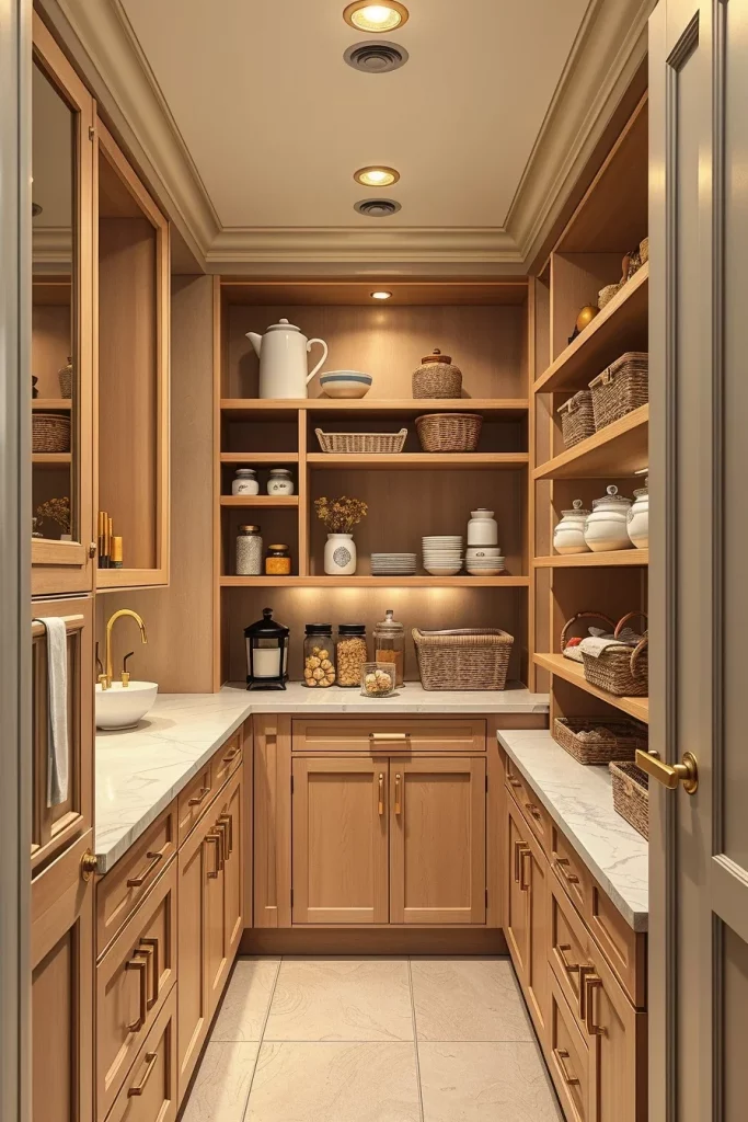 58 Modern Small Pantry Design Ideas To Maximize Style And Storage