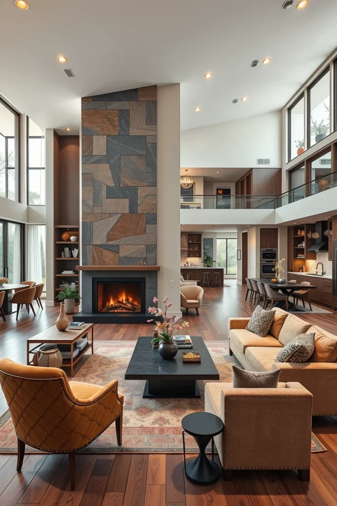 56 Statement Fireplace Living Room Ideas To Create A Stunning Focal Point