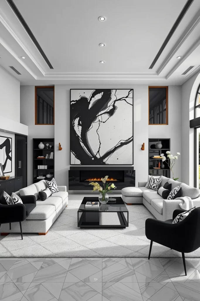 58 Black And White Living Room Ideas To Create A Timeless And Stylish Space