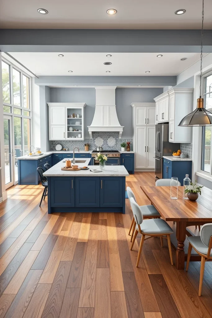 54 Blue White Kitchen Layout Inspiration Ideas For A Stylish And Timeless Home