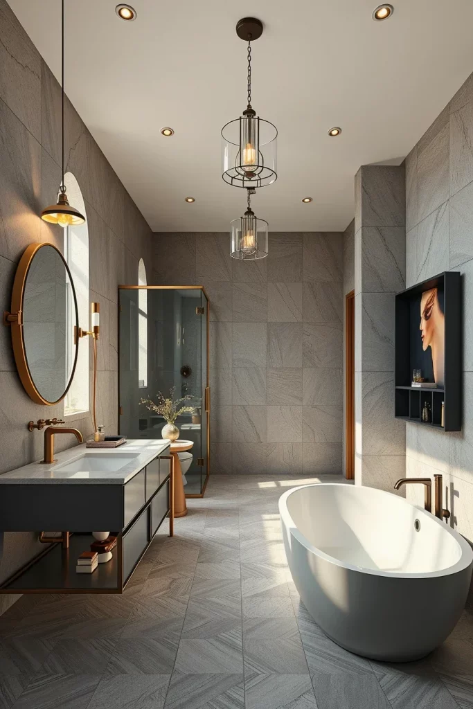 58 Sculptural And Artistic Modern Bathroom Ideas For A Gallery-Inspired Home
