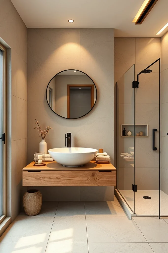 58 Japandi Bathroom Ideas To Create A Calm And Timeless Space