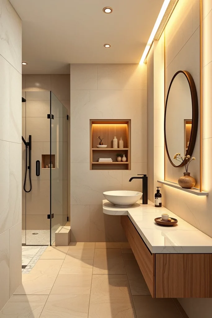 58 Japandi Bathroom Ideas To Create A Calm And Timeless Space