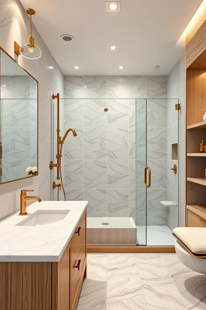 55 Walk-In Shower Bathroom Ideas For A Modern And Stylish Space