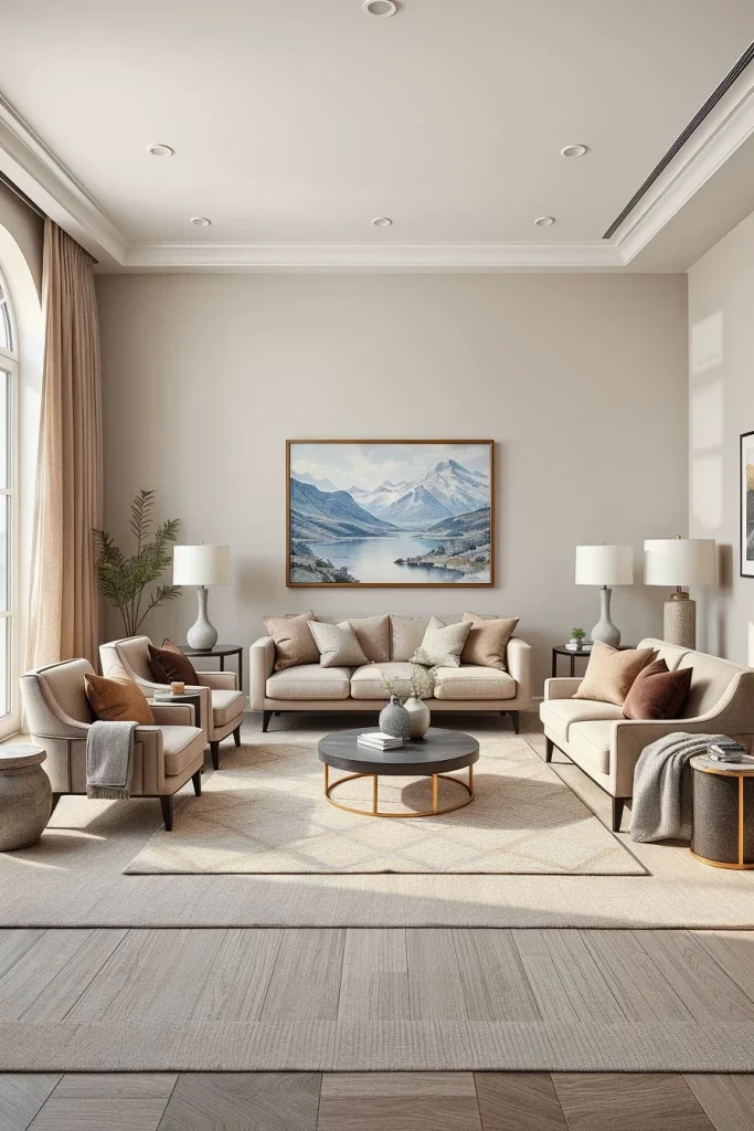 54 Neutral Living Room Decorating Ideas Inspiration