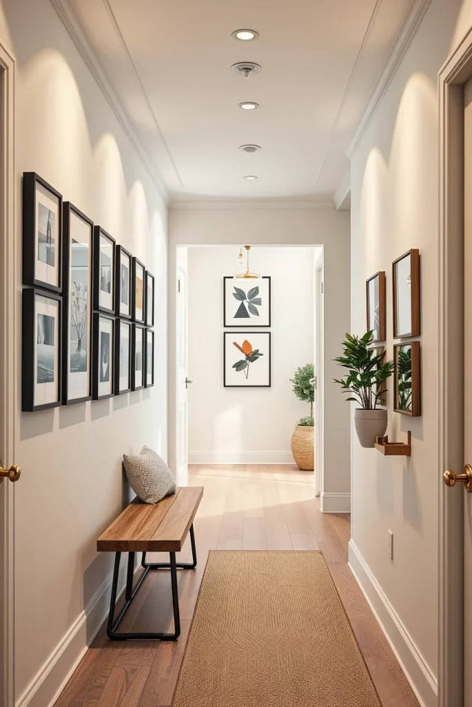 54 Small Hallway Makeover Ideas Budget That Transform Tiny Entryways