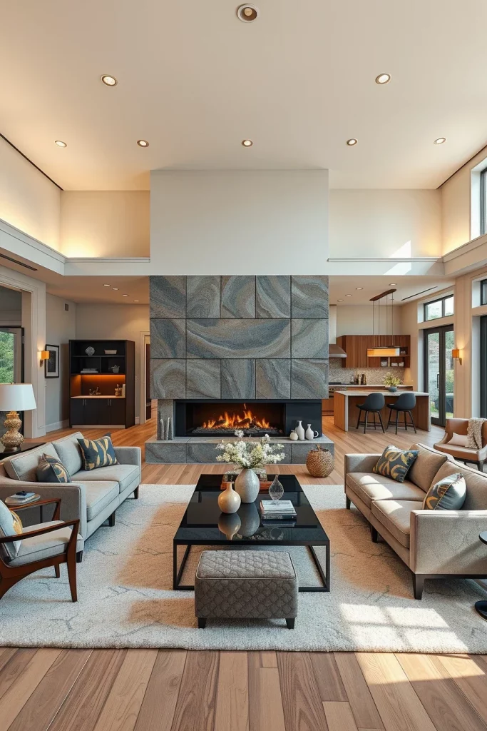 56 Statement Fireplace Living Room Ideas To Create A Stunning Focal Point