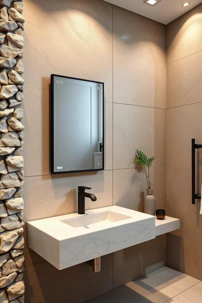 59 Textured Stone Bathroom Ideas For A Stylish And Timeless Space