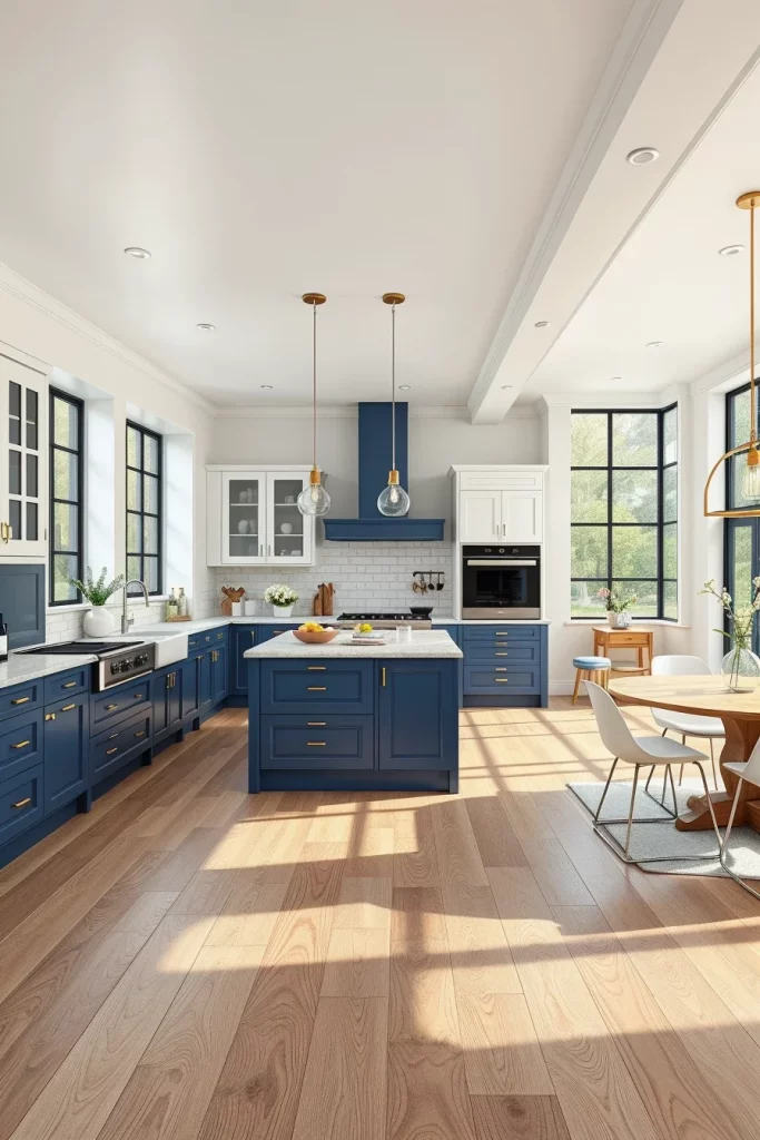54 Blue White Kitchen Layout Inspiration Ideas For A Stylish And Timeless Home