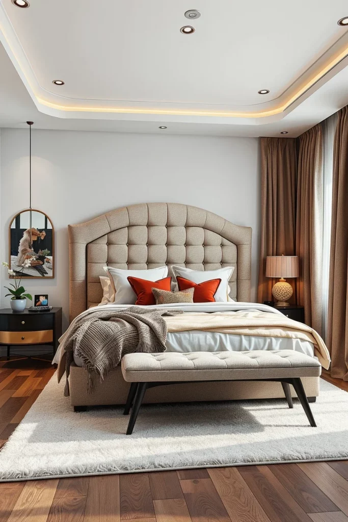 56 Curved Headboard Bedroom Ideas for a Stylish and Cozy Retreat