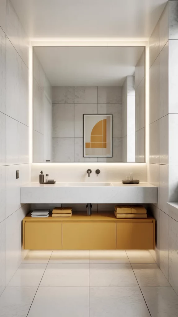 60 Yellow Bathroom Decor Styling Ideas To Brighten Your Bathroom With Style