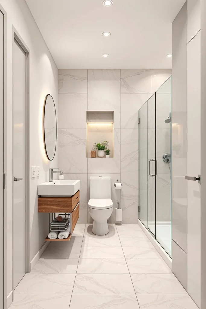 51 Space-Saving Bathroom Ideas To Maximize Style And Storage