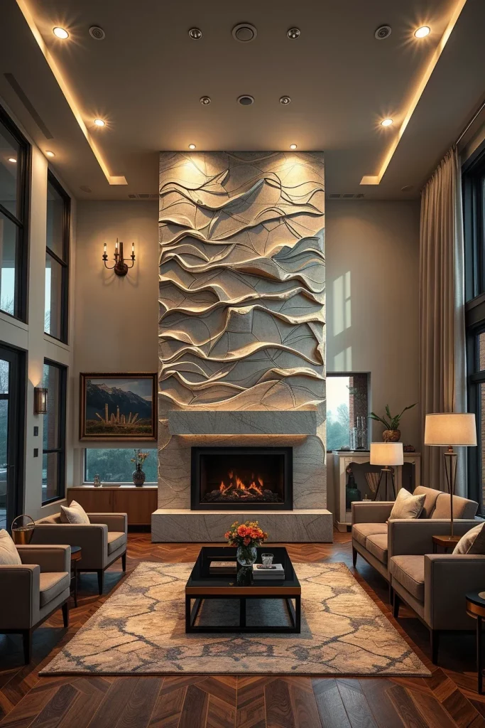 56 Statement Fireplace Living Room Ideas To Create A Stunning Focal Point