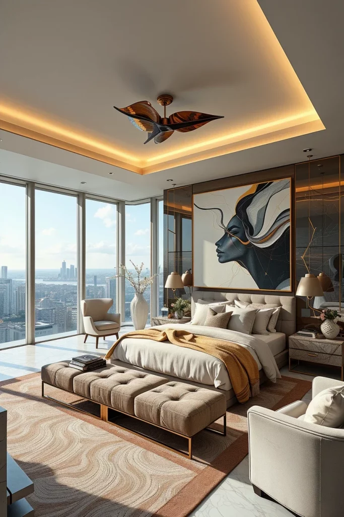 59 Luxury Penthouse Bedroom Ideas For A Sophisticated And Elegant Retreat