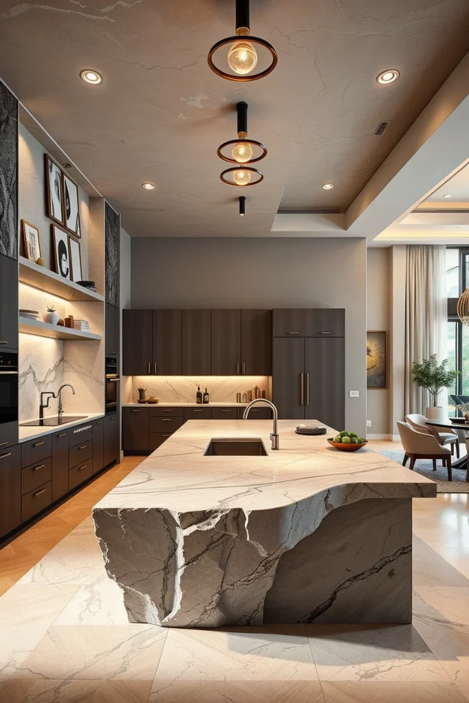 56 Sculptural Kitchen Ideas For A Modern Artistic Home