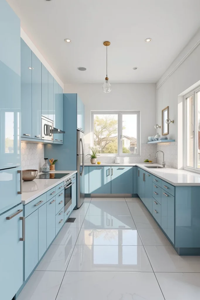 55 Blue Kitchen Cabinet Color Ideas for a Beautiful and Stylish Kitchen