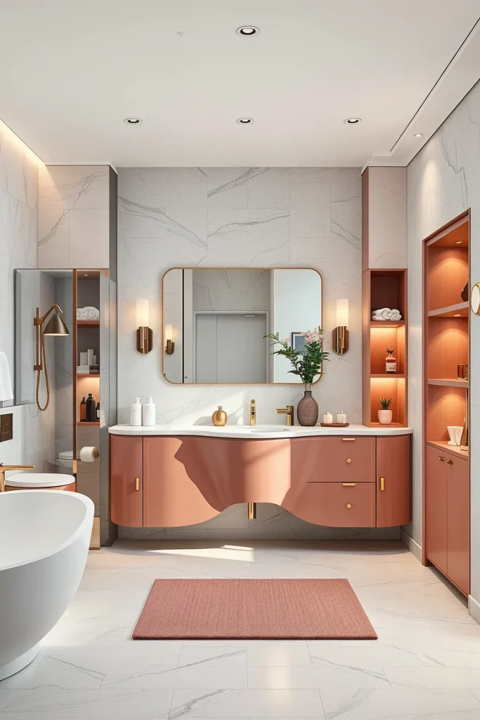 50 Modern Amaranth Bathroom Interior Design Ideas That Redefine Contemporary Style