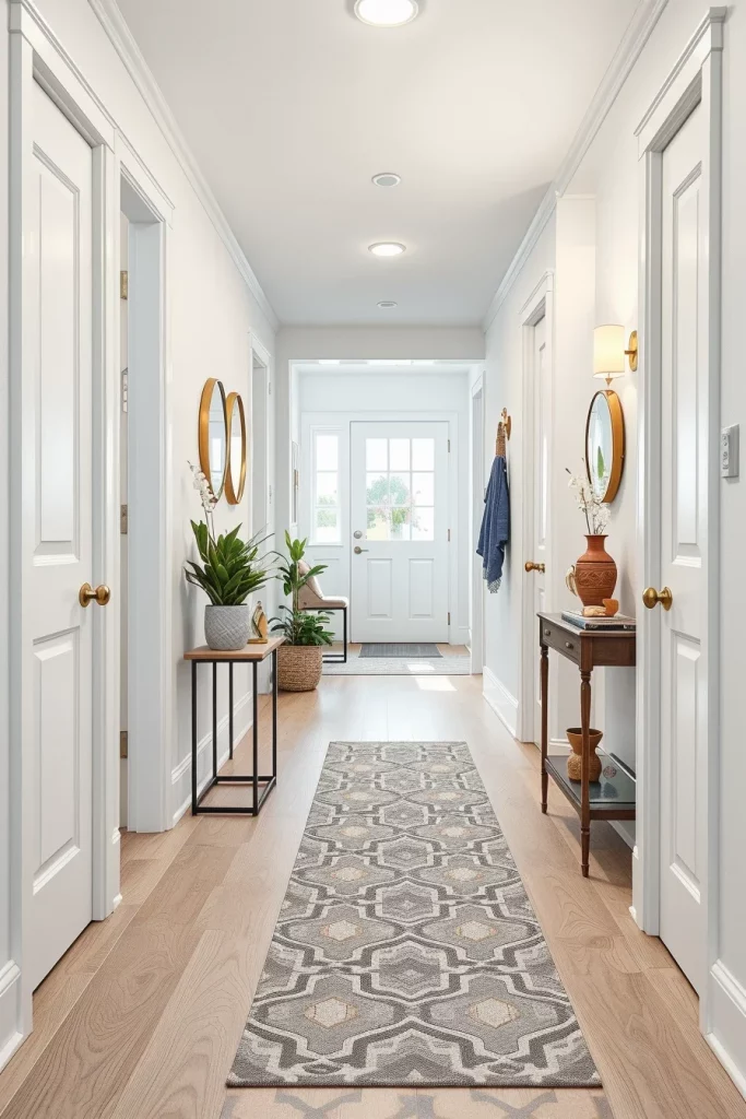 54 Small Hallway Makeover Ideas Budget That Transform Tiny Entryways