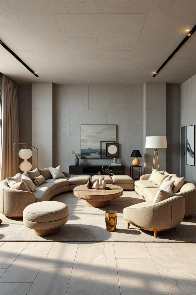 59 Textured Modern Living Room Ideas For A Stylish And Cozy Home