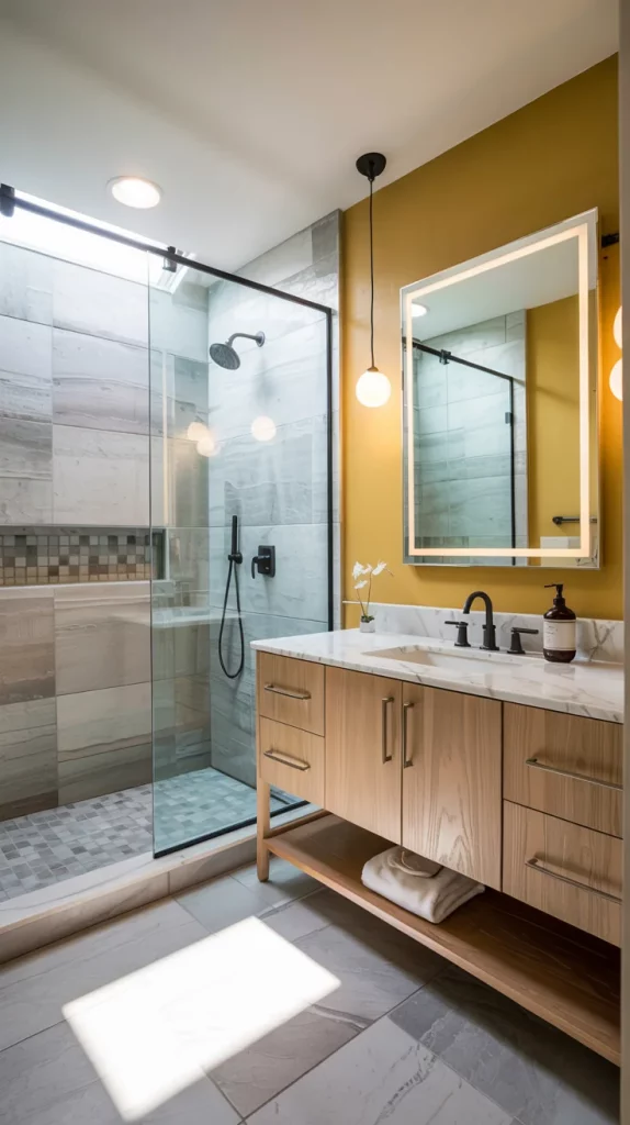 60 Yellow Bathroom Decor Styling Ideas To Brighten Your Bathroom With Style