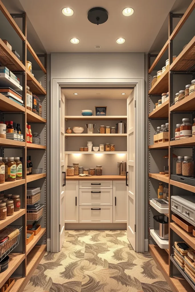 55 Modern Pantry Shelving Ideas For A Stylish And Organized Kitchen