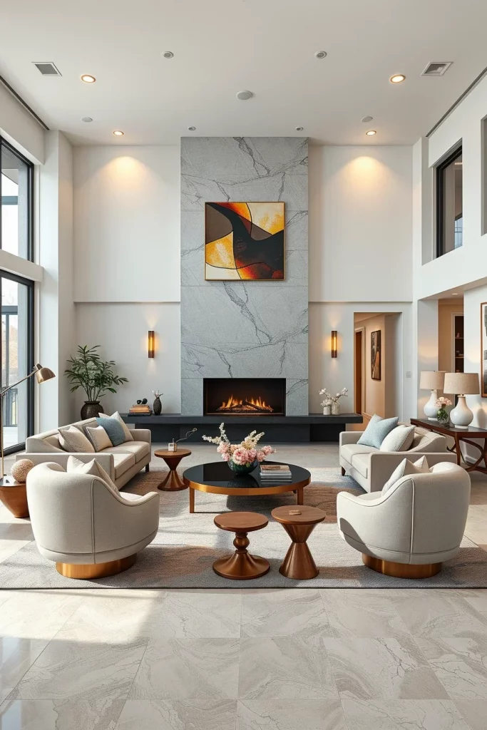56 Statement Fireplace Living Room Ideas To Create A Stunning Focal Point