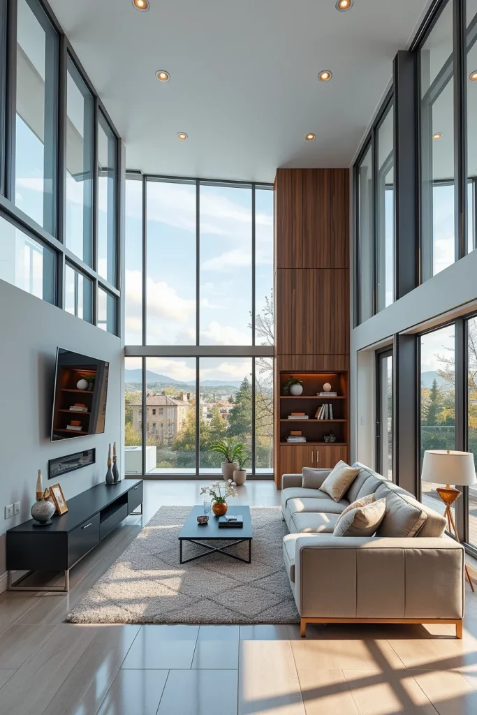 52 Floor-To-Ceiling Windows Living Room Ideas For A Bright And Modern Home