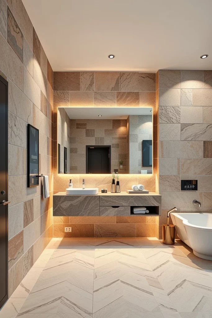 59 Textured Stone Bathroom Ideas For A Stylish And Timeless Space