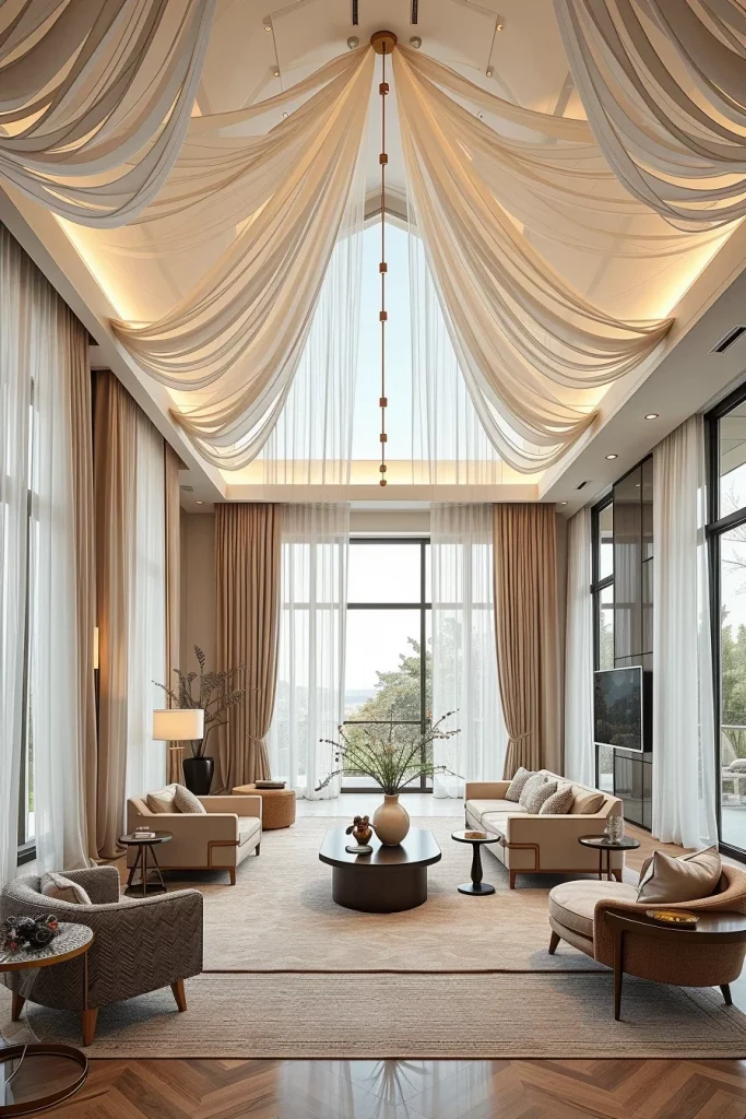 60 Sculptural And Artistic Modern Living Room Ideas For A Gallery-Inspired Home