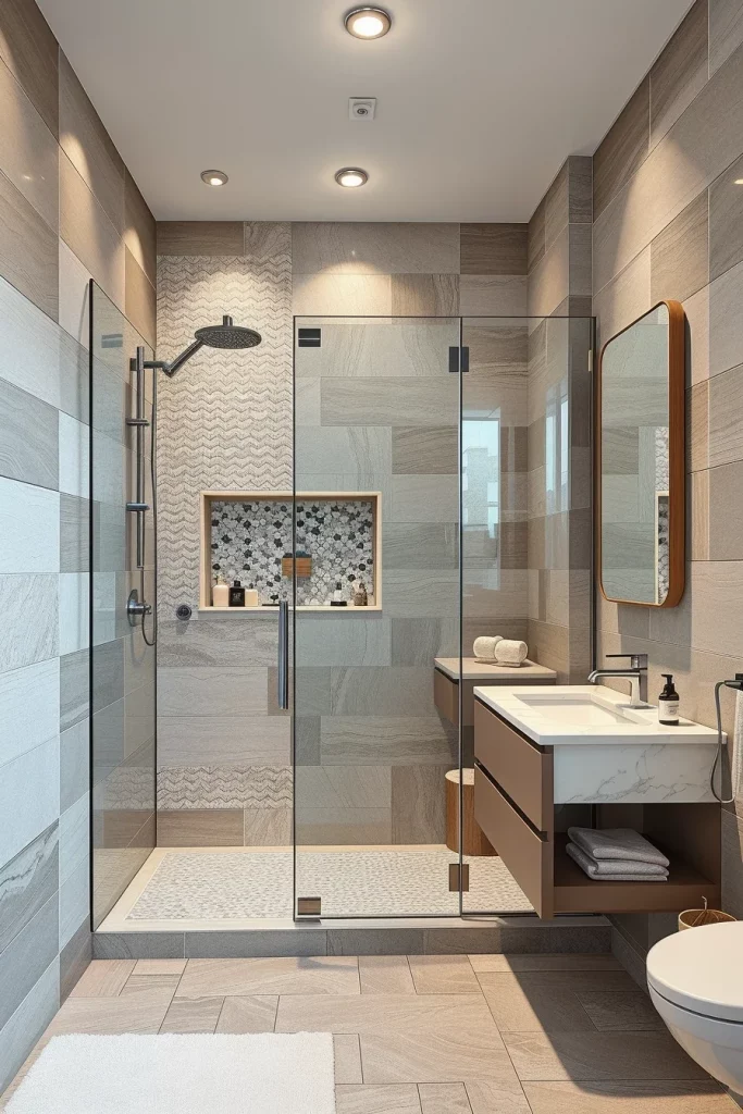 55 Walk-In Shower Bathroom Ideas For A Modern And Stylish Space