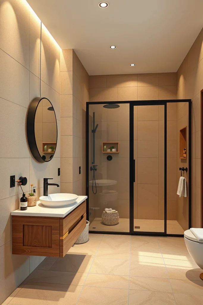 58 Japandi Bathroom Ideas To Create A Calm And Timeless Space