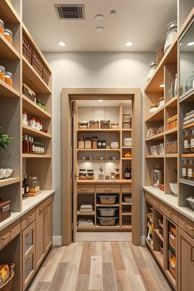 55 Modern Pantry Shelving Ideas For A Stylish And Organized Kitchen