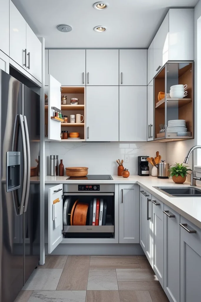 48 Space-Saving Kitchen Ideas To Maximize Style And Storage
