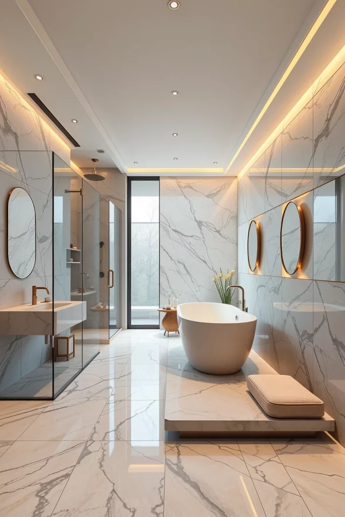 55 Natural Stone Bathrooms That Redefine Luxury And Style