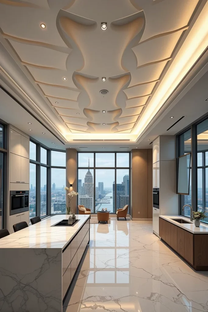 55 Luxury Penthouse Kitchen Ideas For A Sophisticated Modern Home