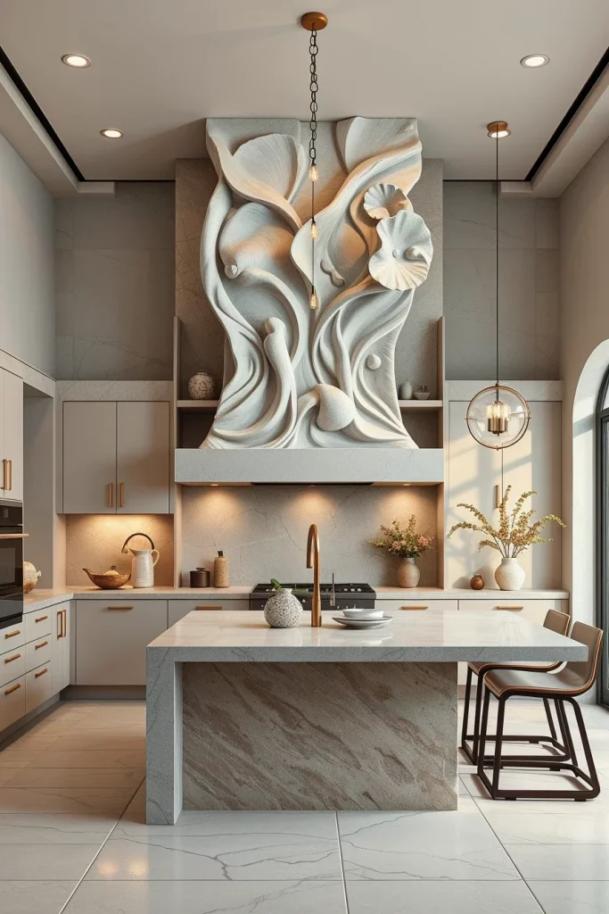 52 Sculptural And Artistic Modern Kitchen Ideas To Transform Your Home
