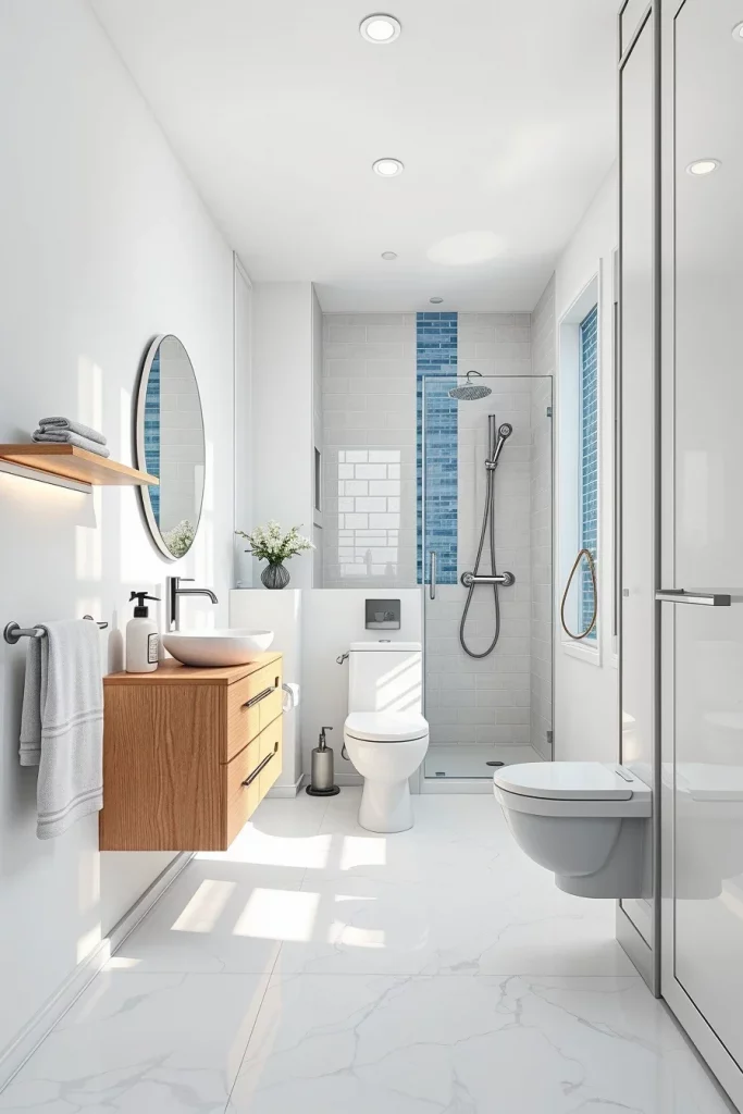 59 Blue And White Bathroom Decor Ideas For A Stylish And Timeless Space