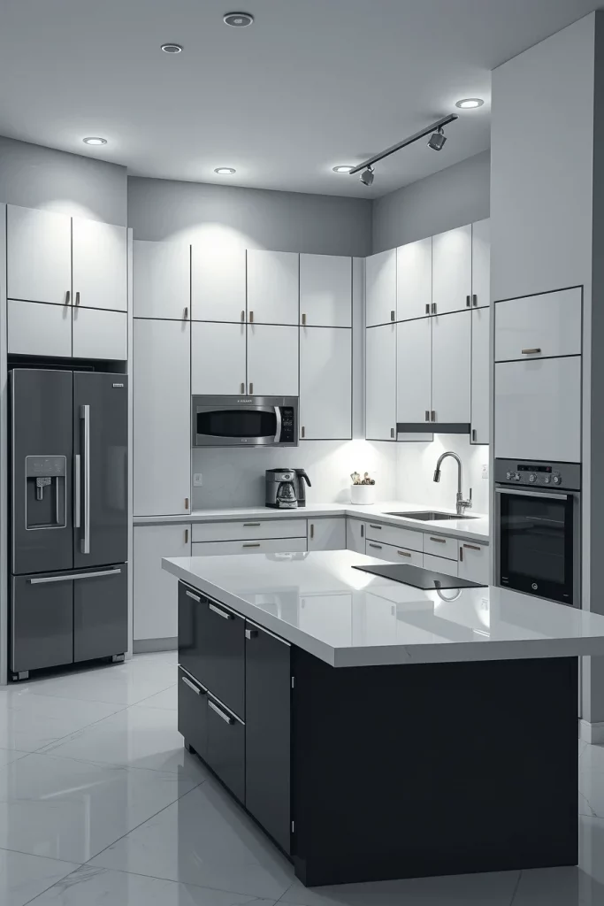 56 Monochrome Kitchen Ideas For A Modern And Timeless Home