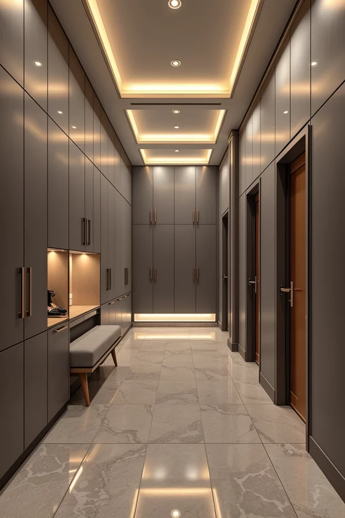 54 Minimalist Hallway Interior Design Ideas For A Stylish And Sculptural Entryway