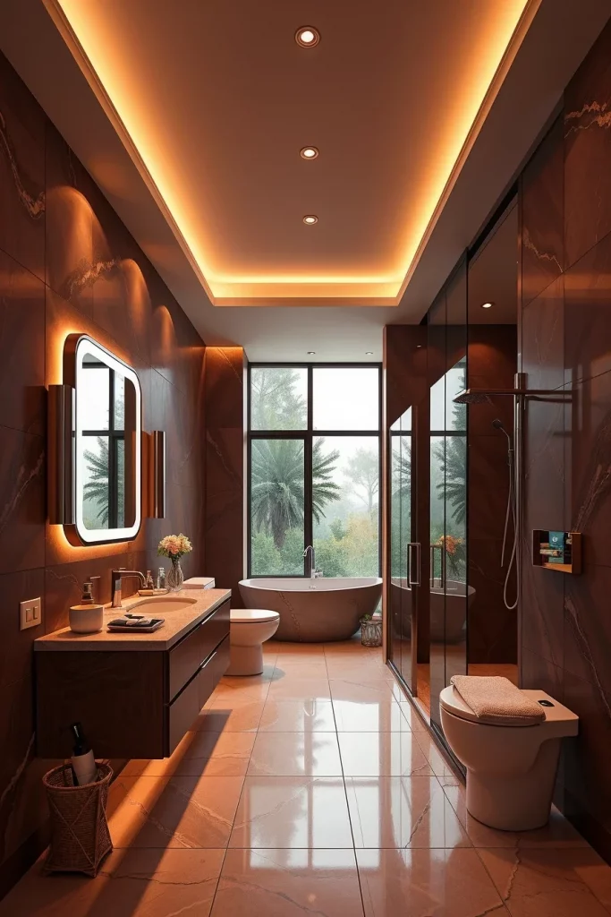50 Modern Amaranth Bathroom Interior Design Ideas That Redefine Contemporary Style