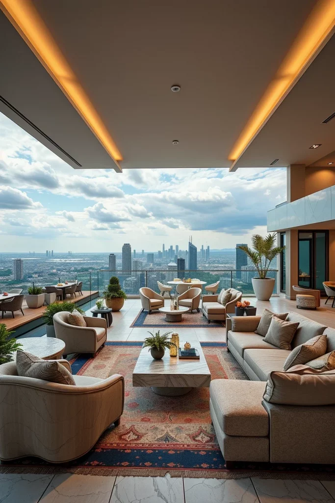 57 Luxury Penthouse Terrace Ideas For Elegant Outdoor Living