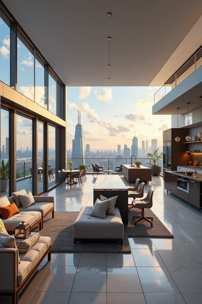 55 Luxury Penthouse Kitchen Ideas For A Sophisticated Modern Home