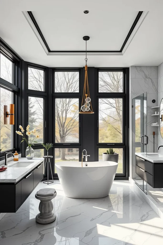 60 Luxury Black Bathroom Styling Ideas For A Sophisticated And Elegant Space