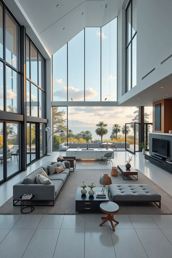 52 Floor-To-Ceiling Windows Living Room Ideas For A Bright And Modern Home